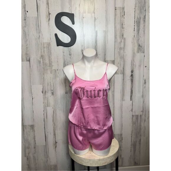 Juicy Couture pink pajama set size small - Picture 1 of 10